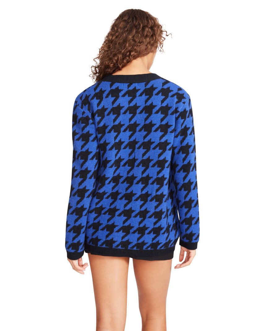 Blue Steve Madden Marina Women's Cardigan | PH 7358DSY